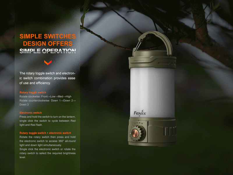 Load image into Gallery viewer, Fenix CL26R PRO High Performance LED Rechargeable Camping Lantern
