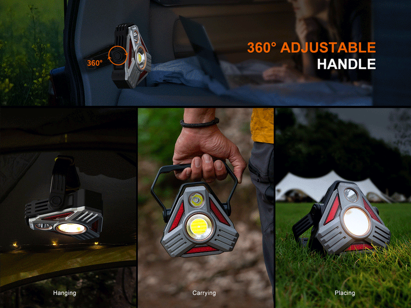Load image into Gallery viewer, Fenix CP50R Road Hazard Camping Lantern
