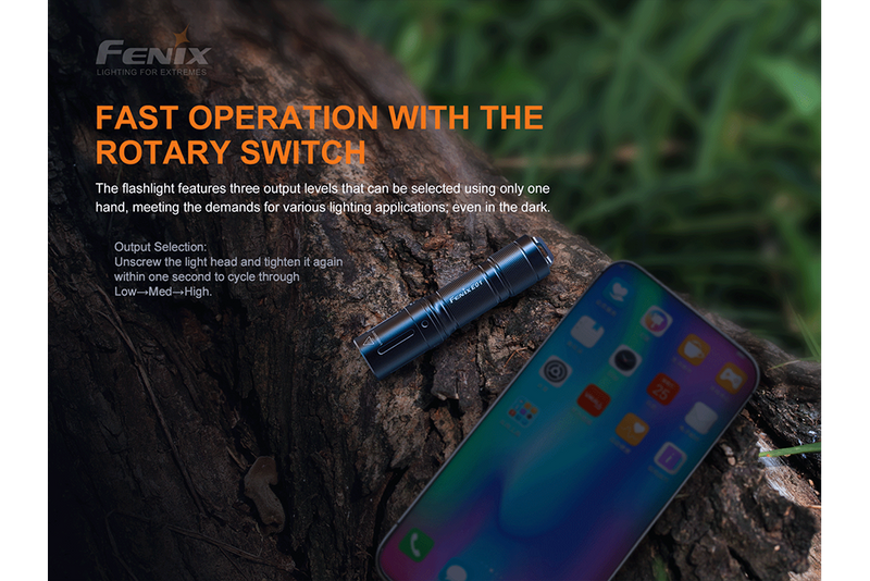 Load image into Gallery viewer, Fenix E01 V2.0 AAA LED Flashlight
