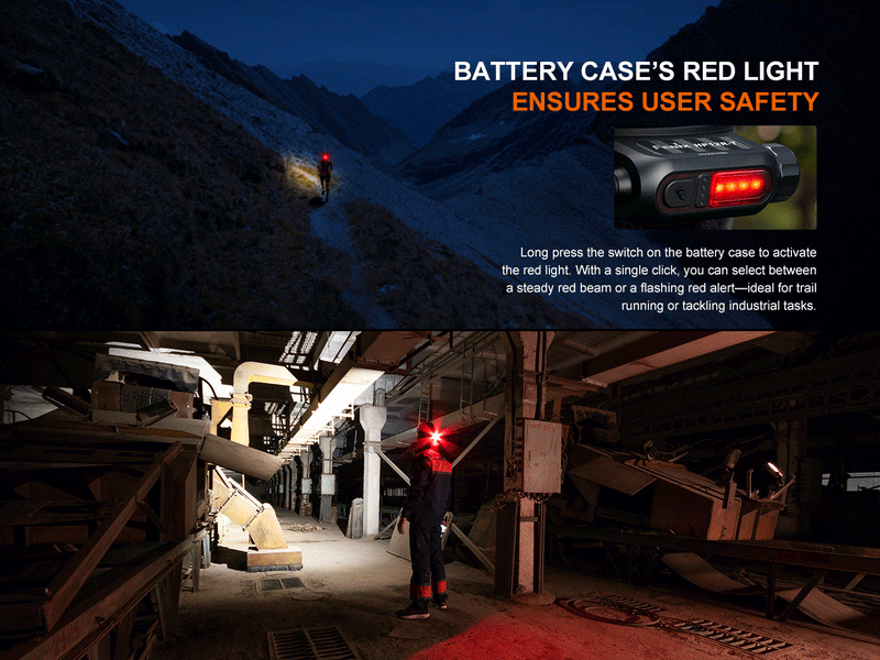 Load image into Gallery viewer, Fenix HP12R-T Balanced Trail Headlamp
