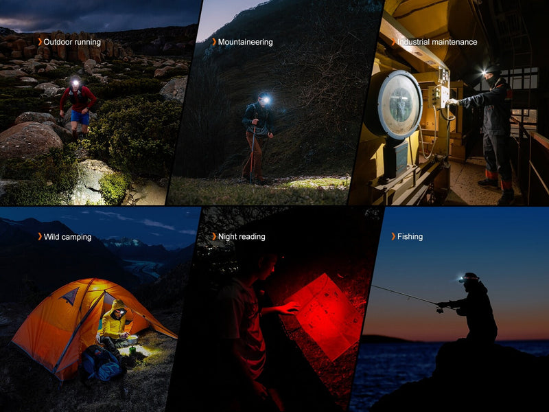 Load image into Gallery viewer, Fenix HP12R-T Balanced Trail Headlamp
