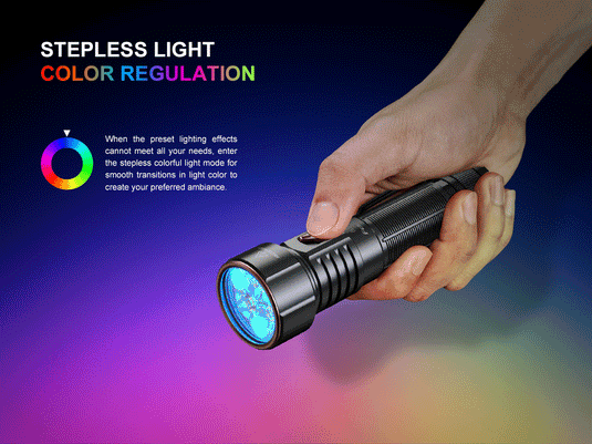 Fenix LD36R Multicolor Flashlight