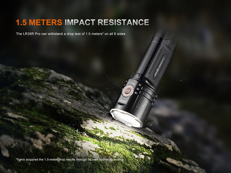 Load image into Gallery viewer, Fenix LR35R PRO Rechargeable Palm-Sized Searchlight
