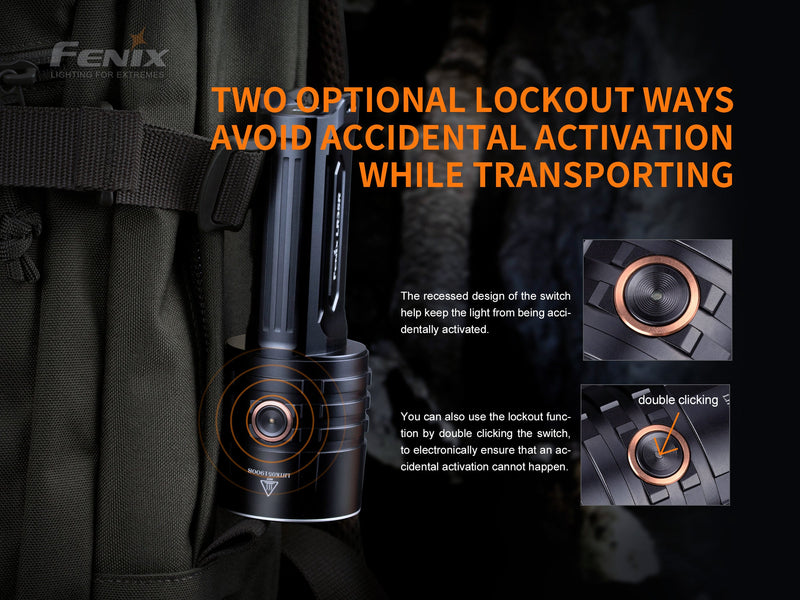 Load image into Gallery viewer, Fenix LR35R Rechargeable LED Flashlight - 10,000 Lumens
