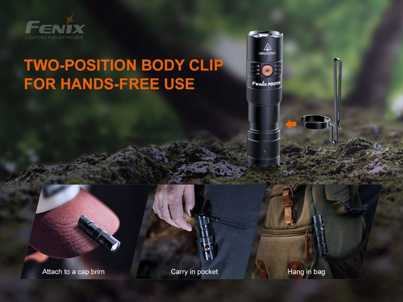Load image into Gallery viewer, Fenix PD25R Rechargeable LED Flashlight
