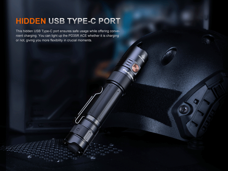 Load image into Gallery viewer, Fenix PD35R ACE Multi-mode Tactical Flashlight
