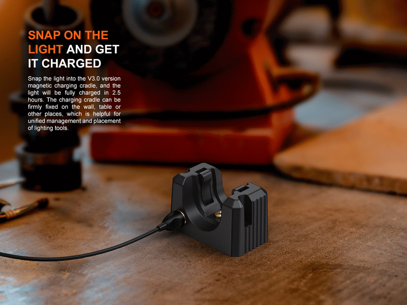 Load image into Gallery viewer, Fenix WF25RM Multifunctional Cradle Charging Duty Light
