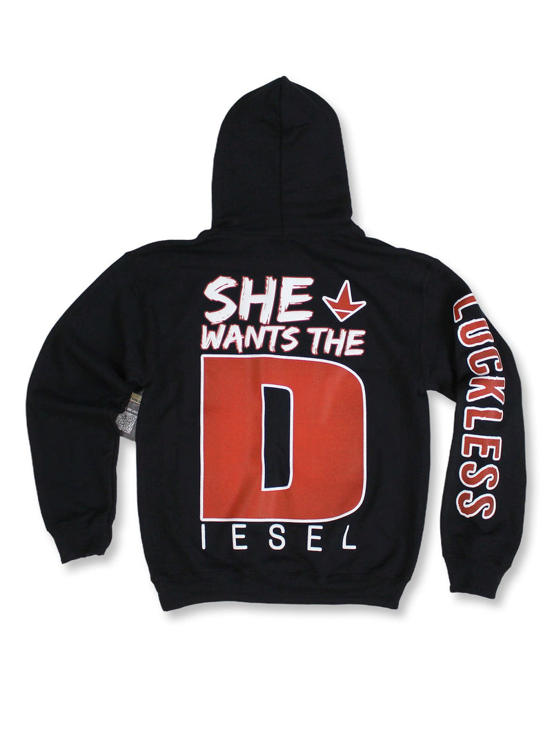 Load image into Gallery viewer, She Wants the Diesel Hoodie
