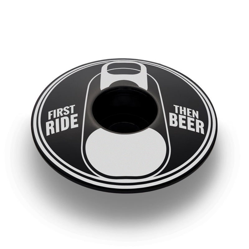 Load image into Gallery viewer, First Ride Then Beer - Bicycle Headset Cap
