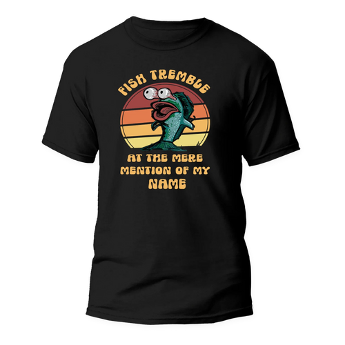 Fish Tremble Man T-Shirt