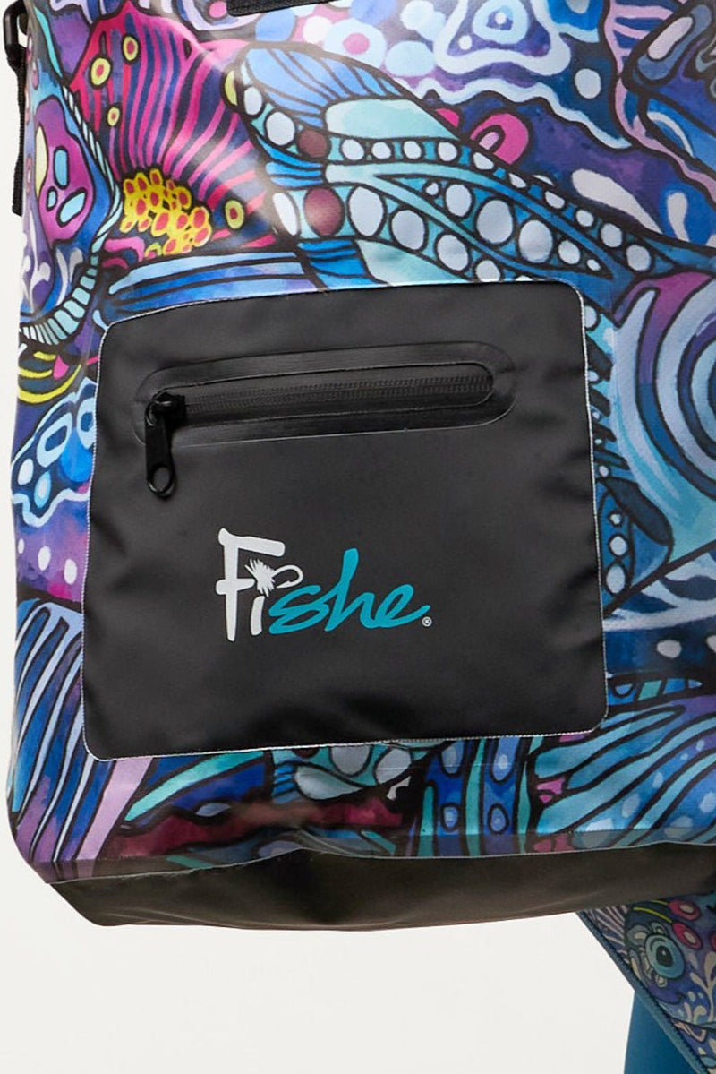 Load image into Gallery viewer, Enchanted Grayling Roll Tote Dry Bag
