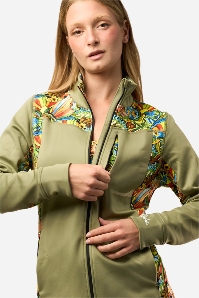 Load image into Gallery viewer, Boho Bass Midlayer Jacket
