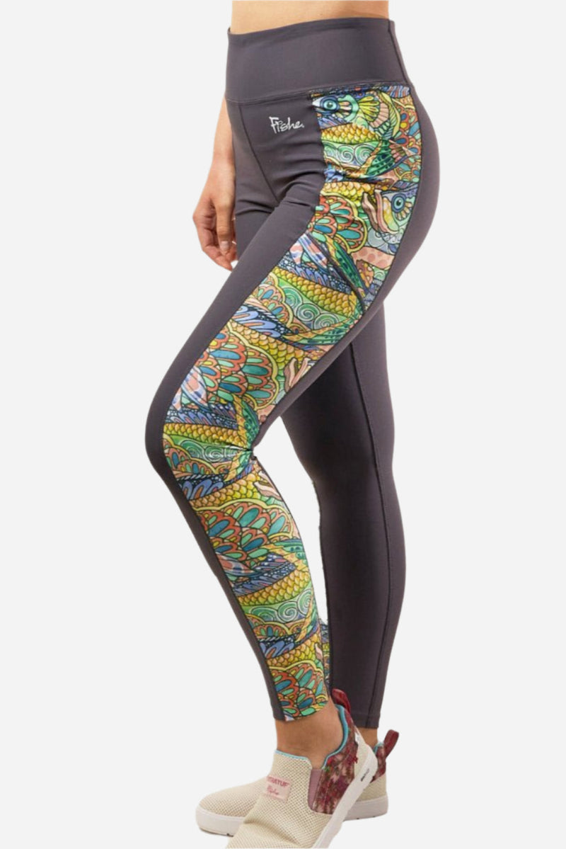 Load image into Gallery viewer, Tropical Tarpon Pocket Leggings
