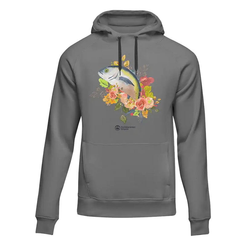 Load image into Gallery viewer, Fishing Flower&#39; Unisex Hoodie
