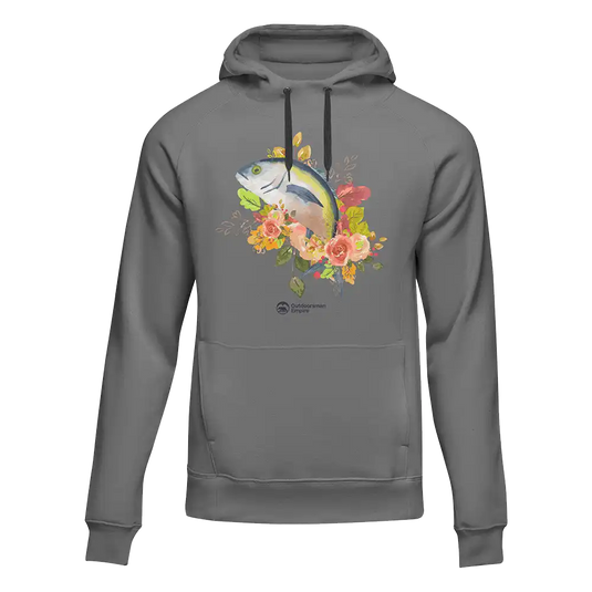 Fishing Flower' Unisex Hoodie