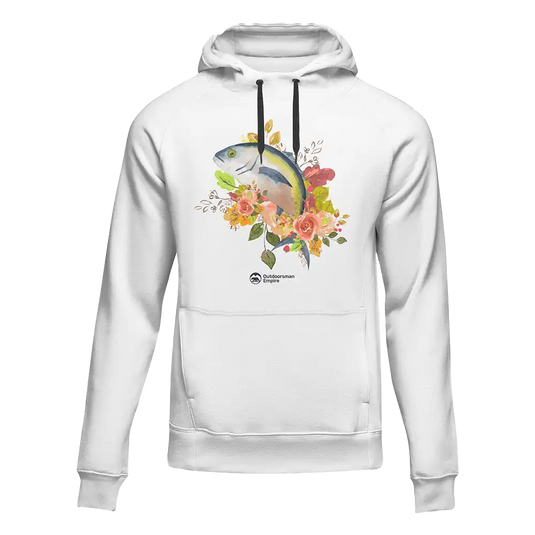 Fishing Flower' Unisex Hoodie