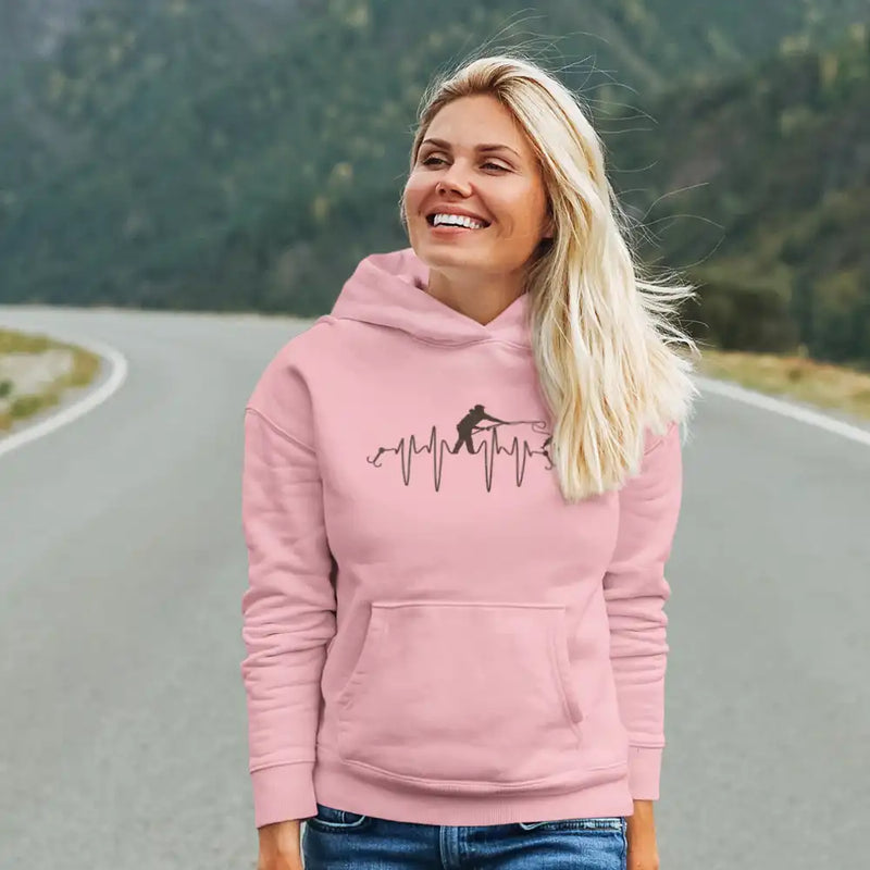 Load image into Gallery viewer, Fishing Heart Beat Unisex Hoodie
