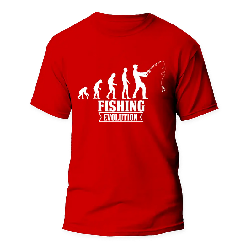 Load image into Gallery viewer, Fishing Evolution Man T-Shirt
