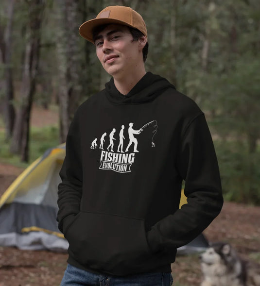 Fishing Evolution Unisex Hoodie