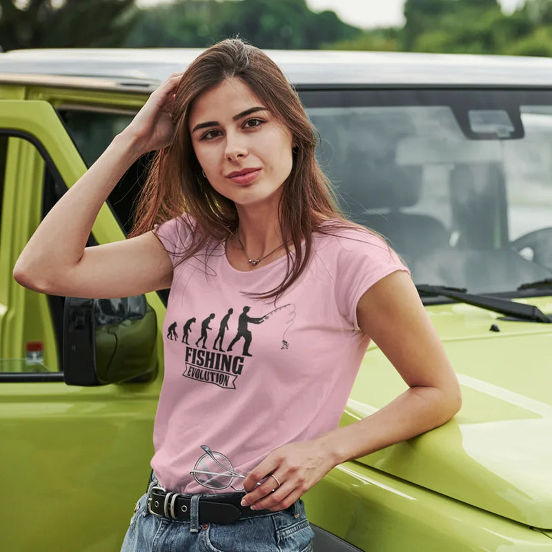 Load image into Gallery viewer, Fishing Evolution T-Shirt for Women
