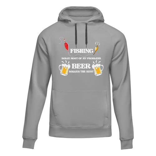 Fishing Solves All My Problem Unisex Hoodie