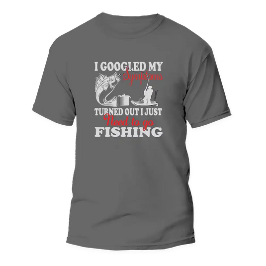 Fishing Symptoms Man T-Shirt