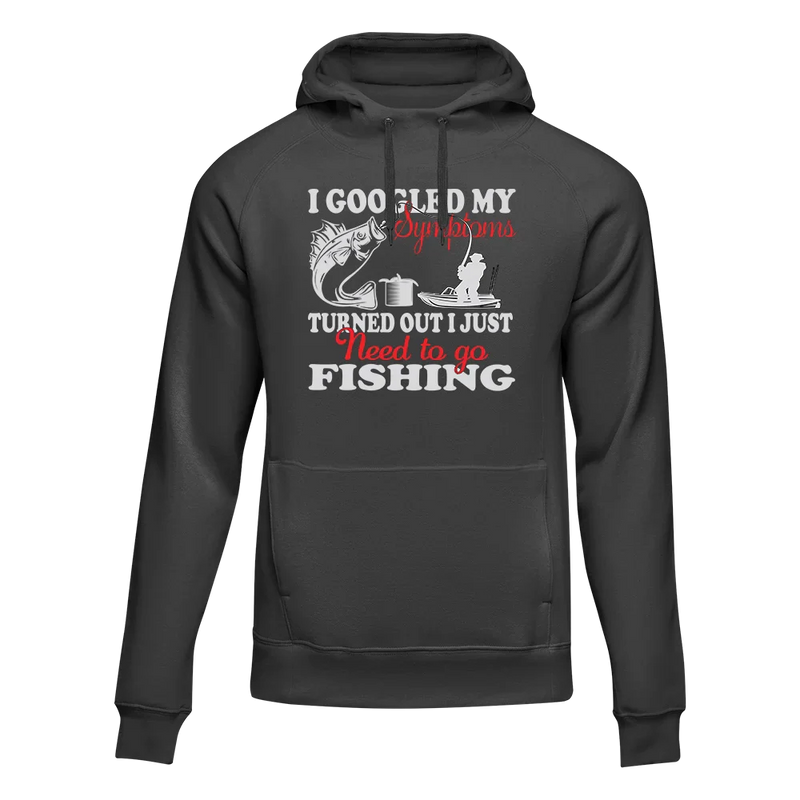 Load image into Gallery viewer, Fishing Symptoms Unisex Hoodie
