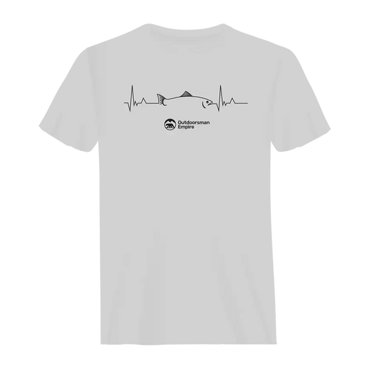 Fishing Cardiogram Man T-Shirt