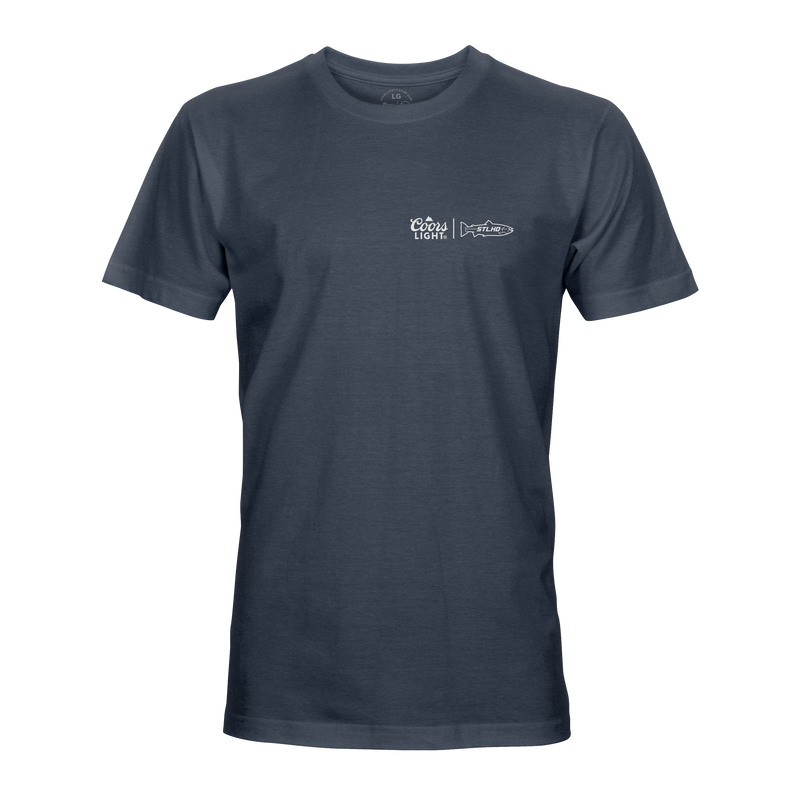 Load image into Gallery viewer, STLHD Men’s X Coors Light Streamside Tee
