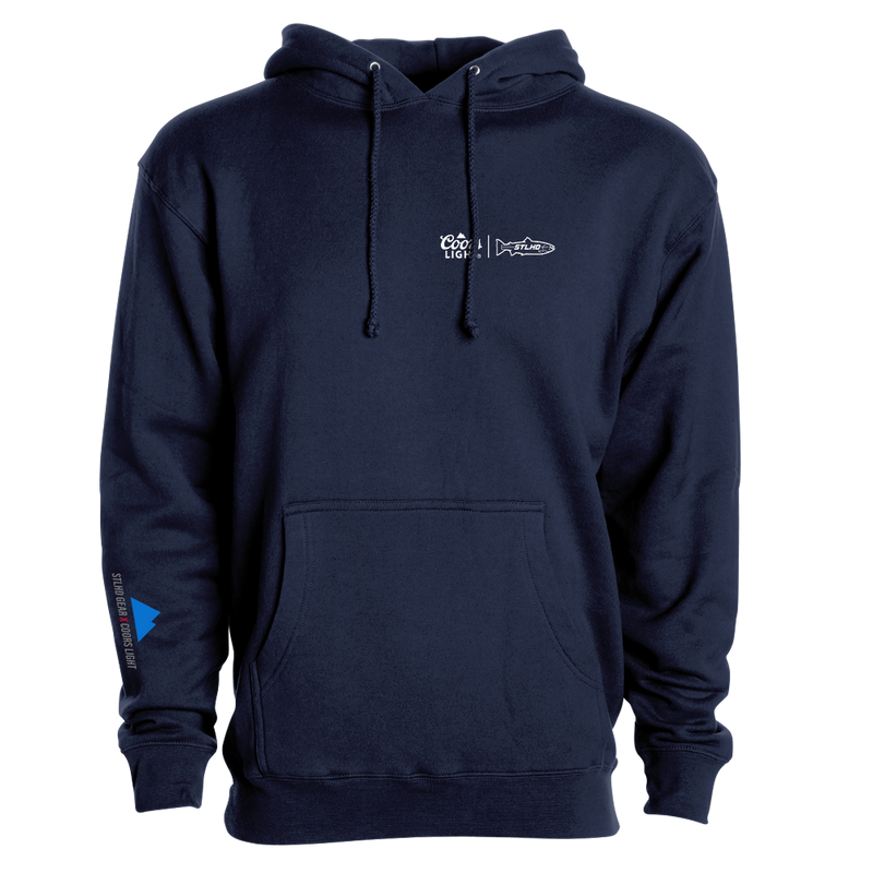 Load image into Gallery viewer, STLHD Men’s X Coors Light Streamside Premium Hoodie

