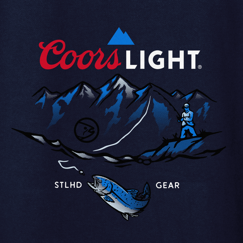 Load image into Gallery viewer, STLHD Men’s X Coors Light Streamside Premium Hoodie
