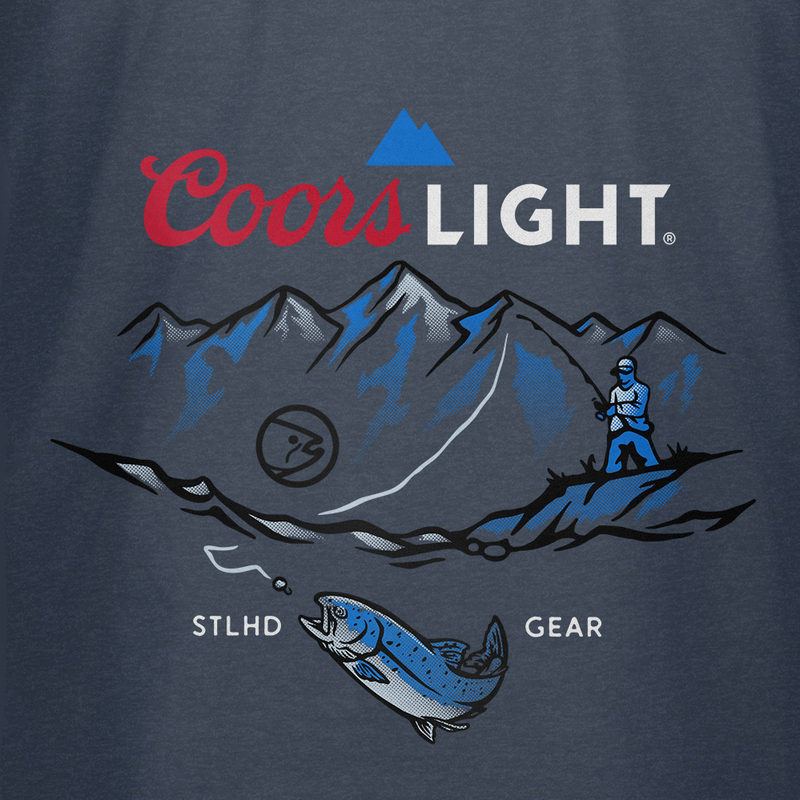 Load image into Gallery viewer, STLHD Men’s X Coors Light Streamside Tee
