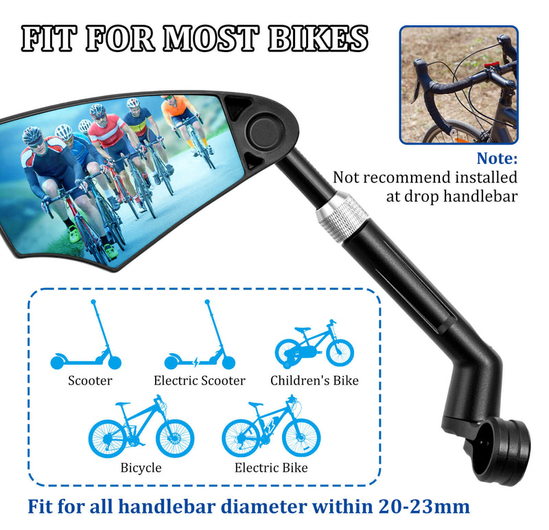 Load image into Gallery viewer, Handlebar Bike Mirror
