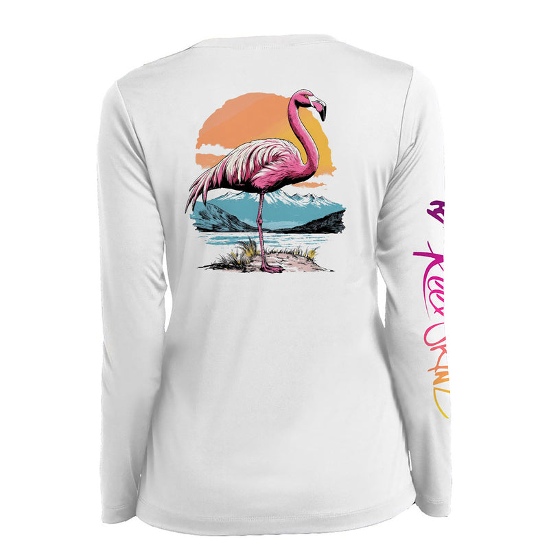 Load image into Gallery viewer, Ladies Flamingo Sunset
