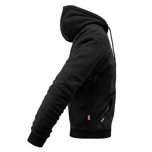 Protective Fleece Unisex Hoodie - Black Matte