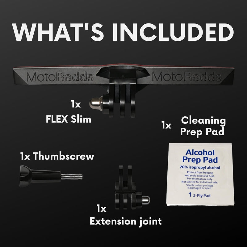 Load image into Gallery viewer, FLEX Slim Universal Flexible Motorcycle Helmet Chin Mount
