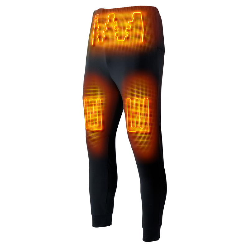 Load image into Gallery viewer, FlexCore Men’s Heated Base Layer Pants – Gobi Heat® - Dual Control
