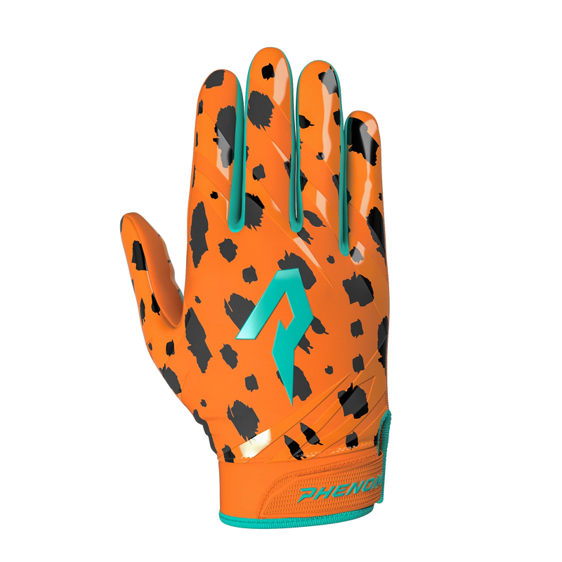 Load image into Gallery viewer, The Flintstones "Bedrock Blitz" Football Gloves - VPS5 by Phenom Elite
