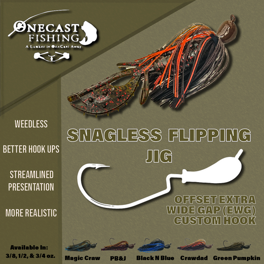 Snagless Flipping Jig