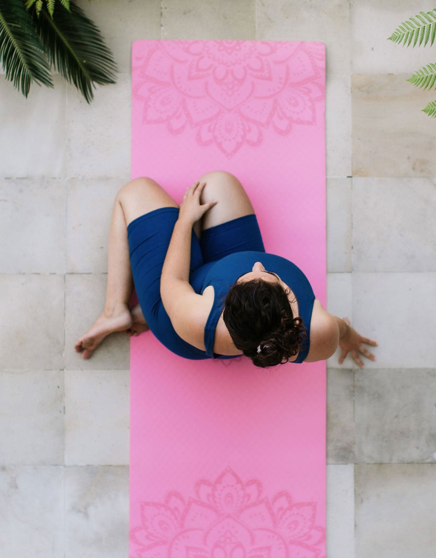 Flow Yoga Mat - Rose