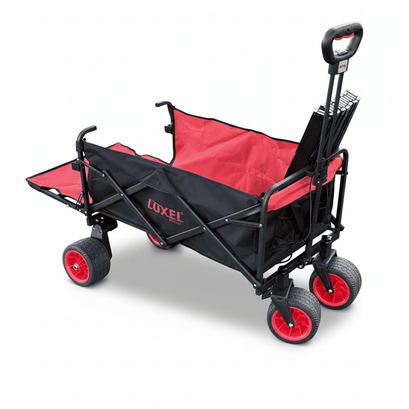 Load image into Gallery viewer, Electric Folding Wagon with Tank Wheels – LUXEL CEC-2BR
