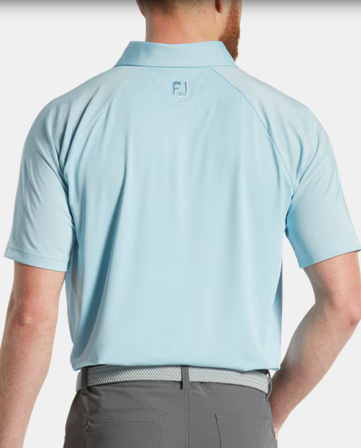 Load image into Gallery viewer, FootJoy Texture Mix Solid Golf Polo
