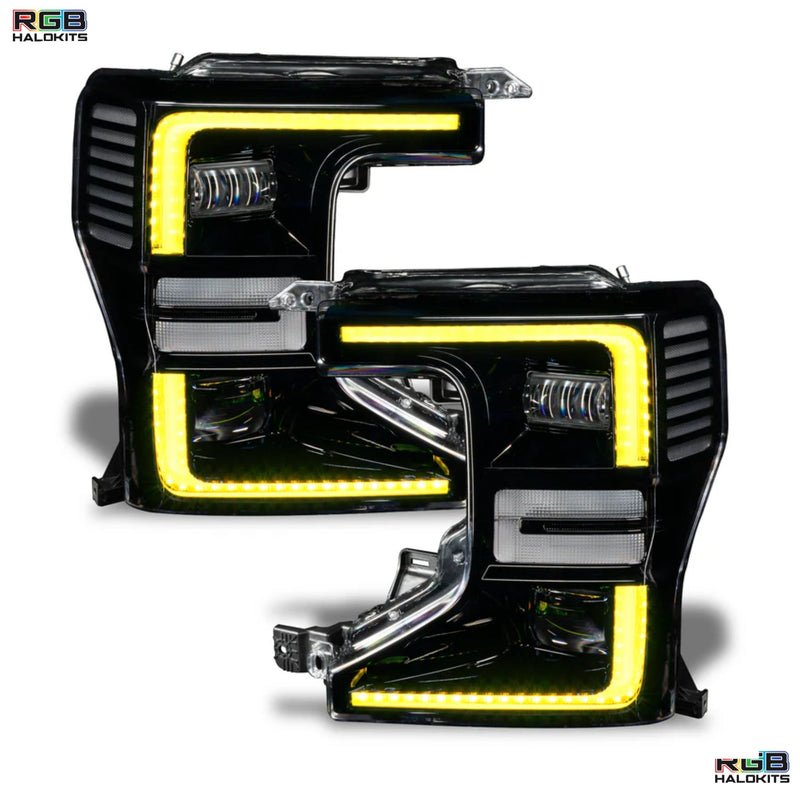 Load image into Gallery viewer, Ford F-250/350 Super Duty Multicolor Flow DRL Boards (2020-2022)
