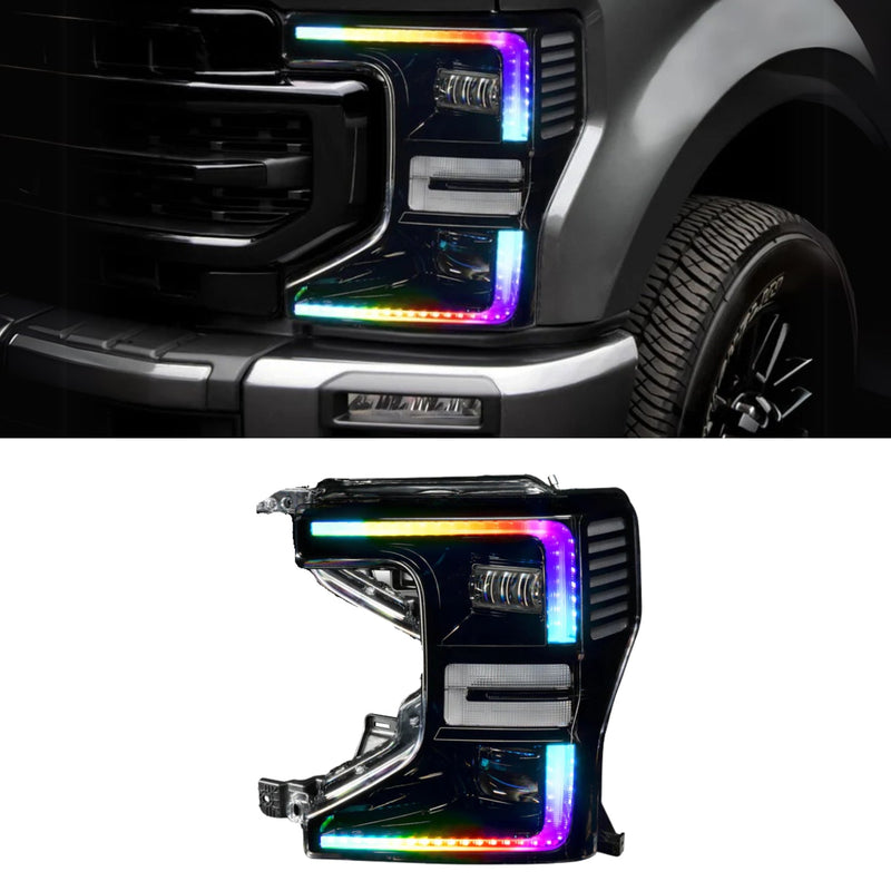 Load image into Gallery viewer, Ford F-250/350 Super Duty Multicolor Flow DRL Boards (2020-2022)
