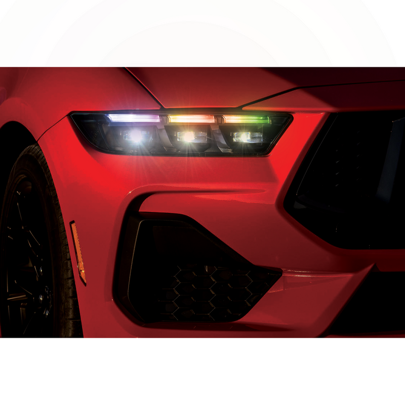 Load image into Gallery viewer, Ford Mustang Multicolor Flow DRL Boards (2024+)
