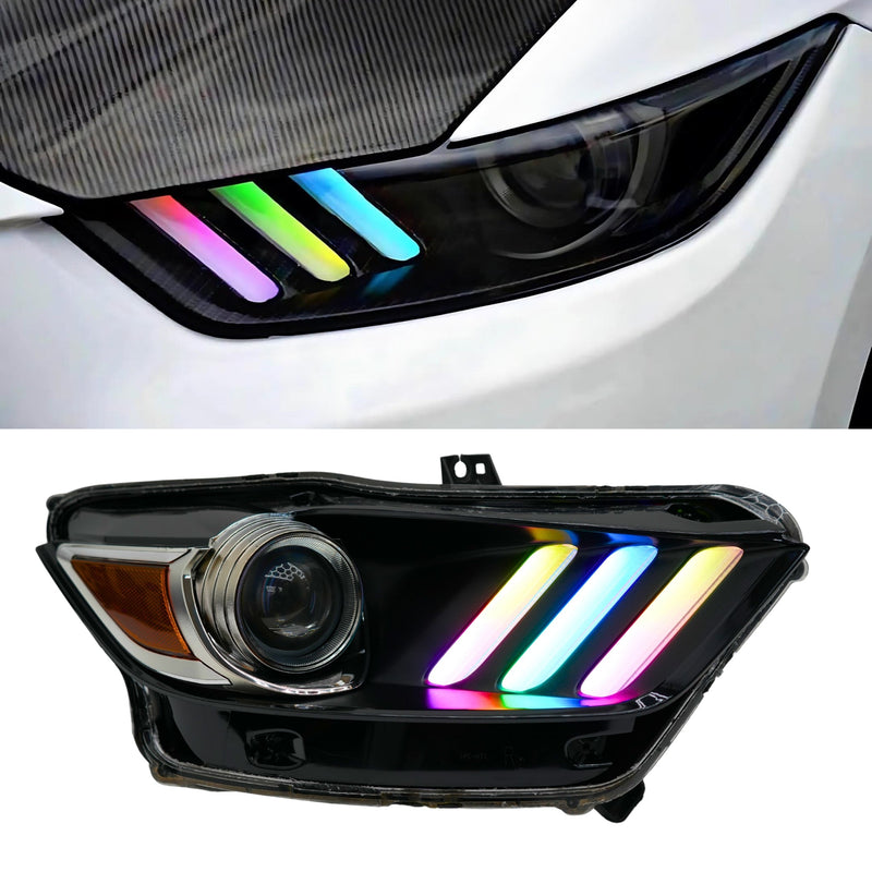 Load image into Gallery viewer, Ford Mustang Multicolor Flow Series DRL Boards (2015-2017)
