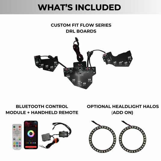 Ford Mustang Flow Series DRL Boards (2018-2023)