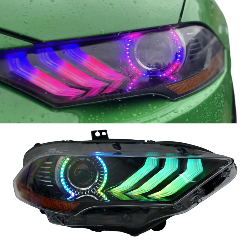 Load image into Gallery viewer, Ford Mustang Multicolor Flow Series DRL Boards (2018-2023)
