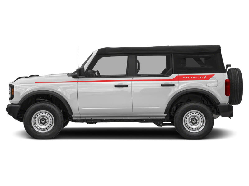 Load image into Gallery viewer, Side Stripe Decals for 2021-2025 Ford Bronco (x2)
