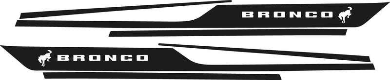 Load image into Gallery viewer, Side Stripe Decals for 2021-2025 Ford Bronco (x2)
